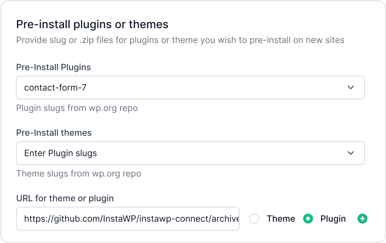 Plugins & Themes